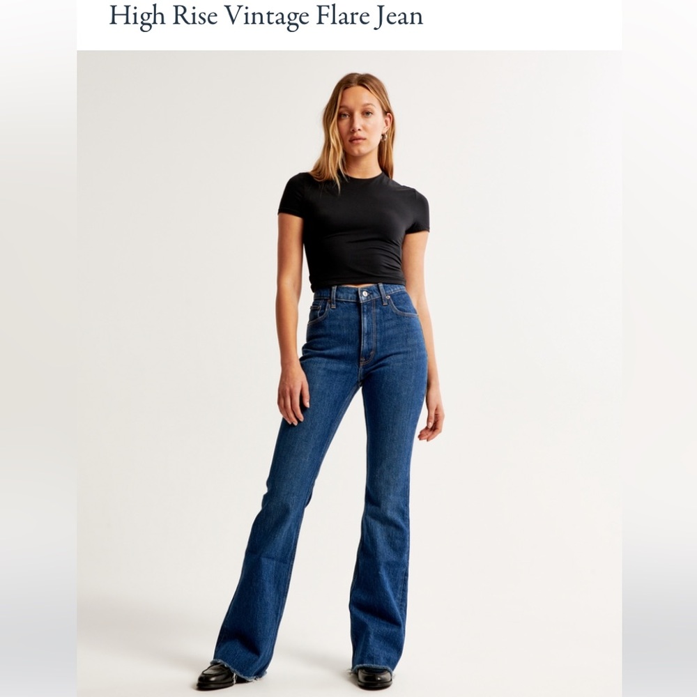 High Rise Vintage Flare Jean